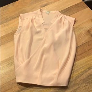 J Crew silk-like, drapey tank
